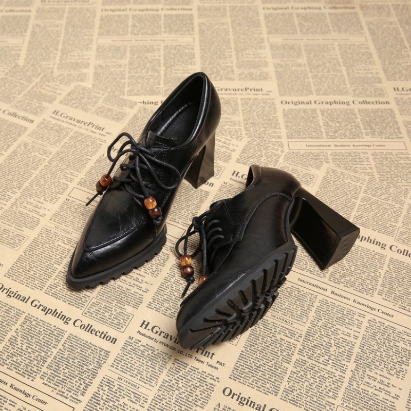 French Deep Mouth Block Heel S - Pump Heel Block recension och pris