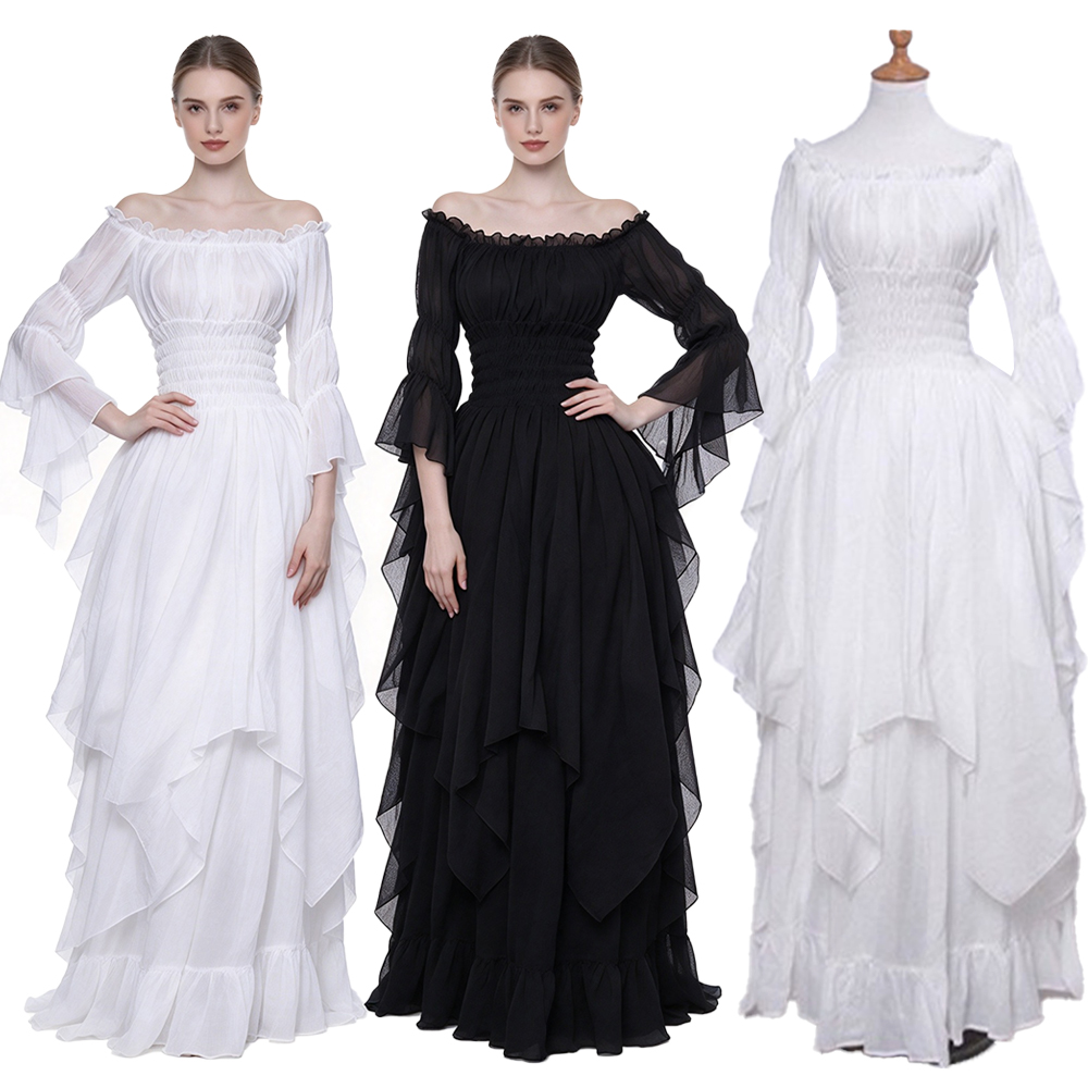Medieval Dress Retro Off-The-S - Lace Dress recension och pris