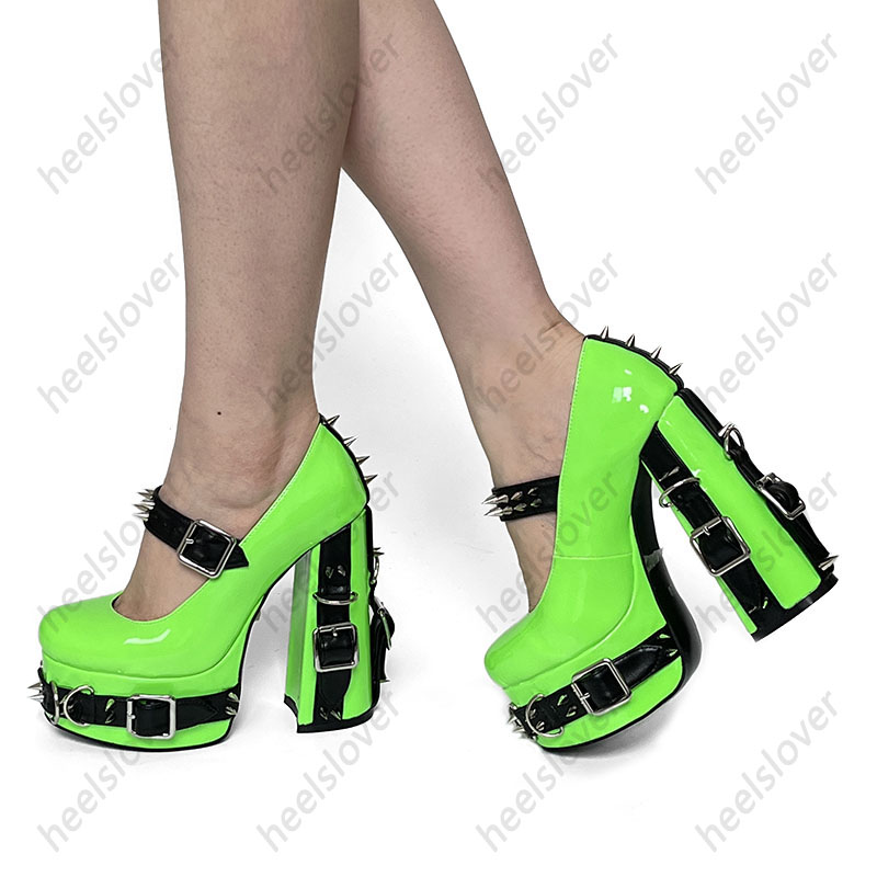 Ahhlsion Women Spring Pump Pat - Pump Heel Block recension och pris