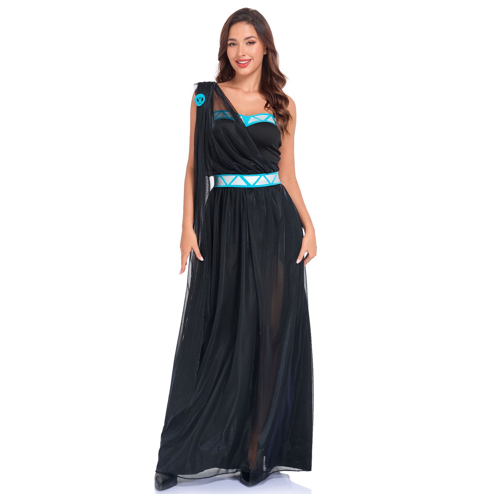 Women Greek Goddess Costume On - Evening Gown recension och pris