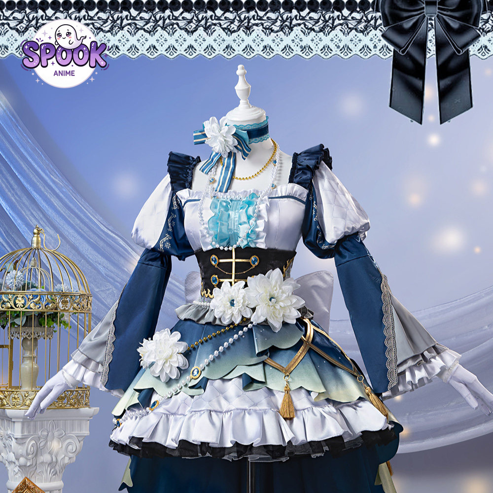Blue White Lolita Dress Sayo H - Evening Gown recension och pris